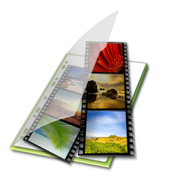 Mes videos vert Icon, Mes videos vert,Pulse Pack,System