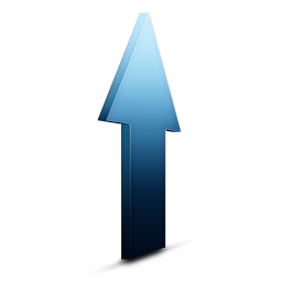 Upload bleu Icon, Upload bleu,Pulse Pack,System