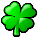 Shamrock Icon, Shamrock,QuickPix 2004,System,