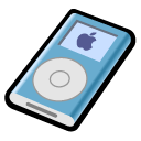 iPod mini blue Icon, iPod mini blue,QuickPix 2004,System,