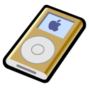 iPod mini gold Icon, iPod mini gold,QuickPix 2004,System,