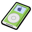 iPod mini green Icon, iPod mini green,QuickPix 2004,System,