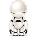 Marvin the Paranoid Android Icon, Marvin the Paranoid Android,QuickPix 2005,System,
