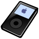 iPod 5G Black Icon, iPod 5G Black,QuickPix 2005,System,