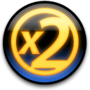 x2 Icon, x2,QuickPix 2007,System,