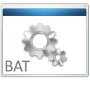BAT File Icon, BAT File,Radium Neue,System