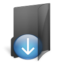 Download Folder Icon, Download Folder,Radium Neue,System