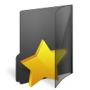 Favourites Folder Icon, Favourites Folder,Radium Neue,System