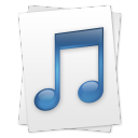 Music File Icon, Music File,Radium Neue,System