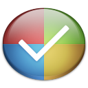 Program Defaults Icon, Program Defaults,Radium Neue,System