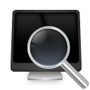 Search Computer Icon, Search Computer,Radium Neue,System