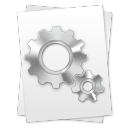 Settings File Icon, Settings File,Radium Neue,System