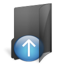 Upload Folder Icon, Upload Folder,Radium Neue,System