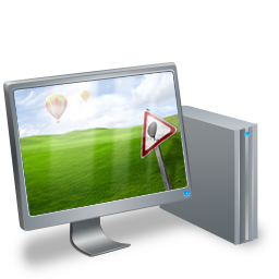 Computer Icon, Computer,Radium,System