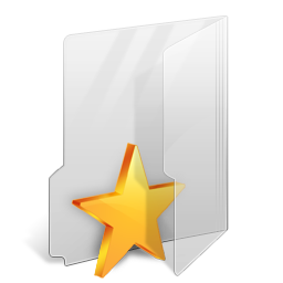 Favourites Folder 2 Icon, Favourites Folder 2,Radium,System