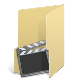 My Videos Icon, My Videos,Radium,System