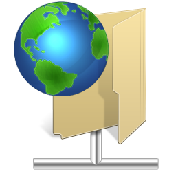 NetFolder Icon, NetFolder,Radium,System