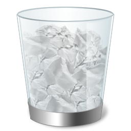 Recycle Bin Full Icon, Recycle Bin Full,Radium,System