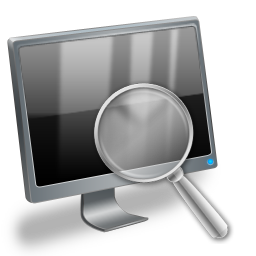 Search Computer Icon, Search Computer,Radium,System