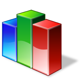 chart Icon, chart,Real Vista Text,System