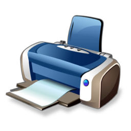print Icon, print,Real Vista Text,System