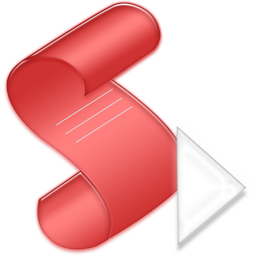 Red Script Icon, Red Script,Red CandyBar,System,