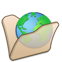 Folder beige internet Icon, Folder beige internet,Refresh Cl,System,