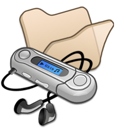Folder beige mymusic Icon, Folder beige mymusic,Refresh Cl,System,