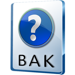 BAK File Icon, BAK File,Rhor v2 Part 3,System,