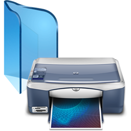 Printer And Faxes Icon, Printer And Faxes,Rhor v2 Part 3,System,