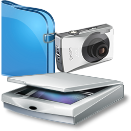 Scanners And Cameras Icon, Scanners And Cameras,Rhor v2 Part 3,System,