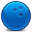 Bowling Blue Icon, Bowling Blue,Rounded,System