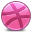 Dribbble Icon, Dribbble,Rounded,System