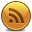 Feed Yellow Icon, Feed Yellow,Rounded,System