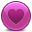 Heart Pink Icon, Heart Pink,Rounded,System