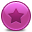 Star Pink Icon, Star Pink,Rounded,System