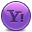 Yahoo Icon, Yahoo,Rounded,System