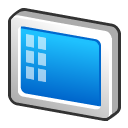 Desktop Icon, Desktop,Rubber,System
