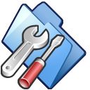 Development folder Icon, Development folder,Rubber,System