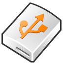 Hdd USB Icon, Hdd USB,Rubber,System