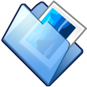 Pictures folder Icon, Pictures folder,Rubber,System