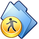 Public folder Icon, Public folder,Rubber,System