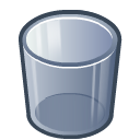 Trash empty Icon, Trash empty,Rubber,System
