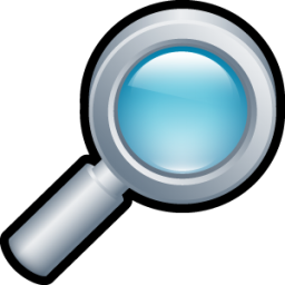 Magnifying Glass 2 Icon, Magnifying Glass 2,Scrap,System