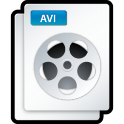 Video AVI Icon, Video AVI,Scrap,System