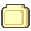 Closed folder Icon, Closed folder,Seed,System