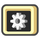 Ms dos batch file Icon, Ms dos batch file,Seed,System