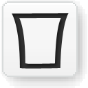  Bin (empty) Icon,  Bin (empty),