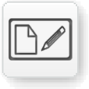  Desktop White Icon,  Desktop White,