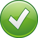 Accept Icon, Accept,Simplistica,System,